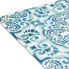 Fontaine Floor Tiles pattern close-up