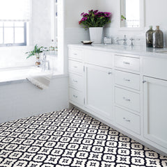 Comet Floor Tiles in a room setting