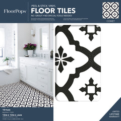 Comet Floor Tiles - packaging