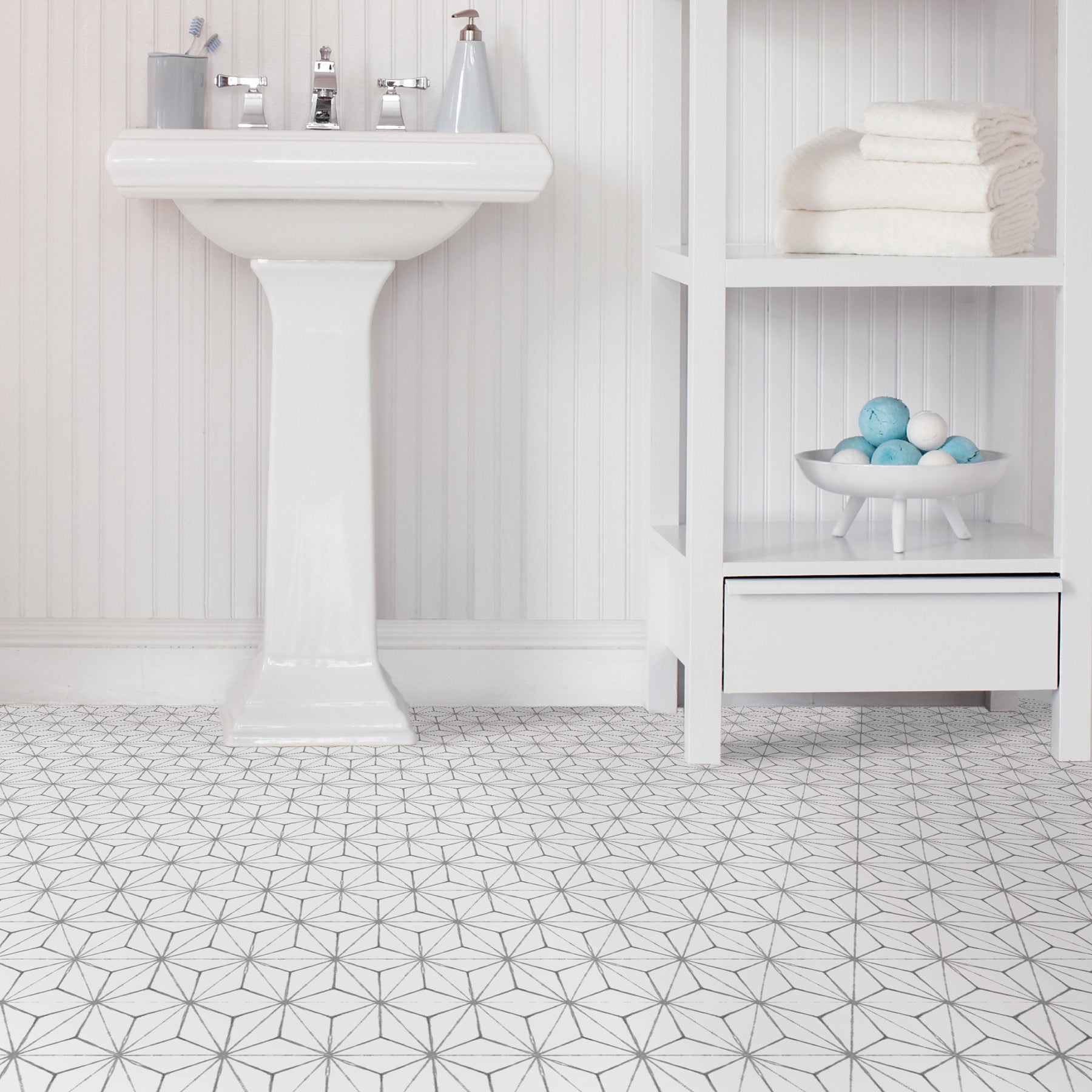 Kikko Floor Tiles in a room setting