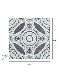 Sienna Floor Tiles - dimensions