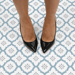 Alfama Floor Tiles in a room setting
