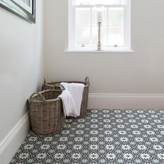 Sevilla Floor Tiles in a room setting