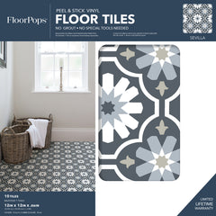 Sevilla Floor Tiles - packaging