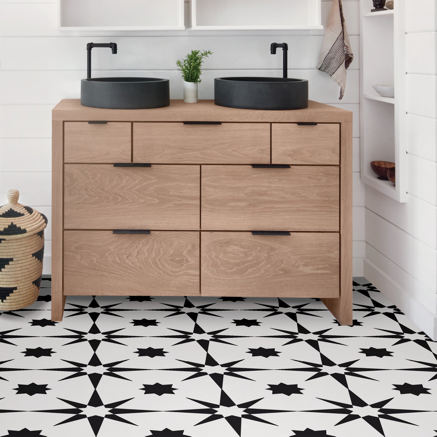 Altair Floor Tiles in a room setting