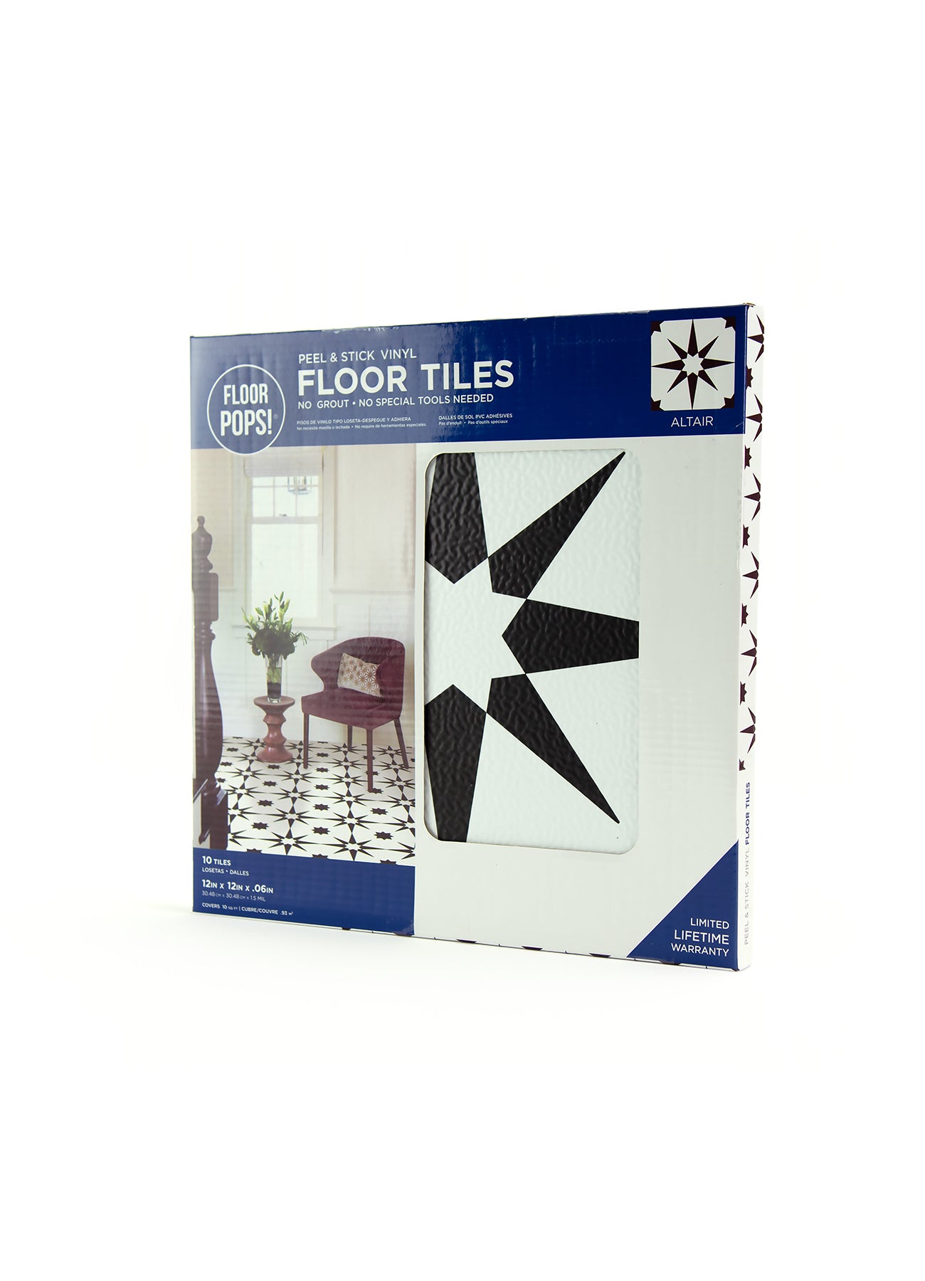 Altair Floor Tiles - packaging