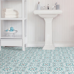 Radiance Floor Tiles in a room setting