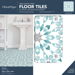 Radiance Floor Tiles - packaging