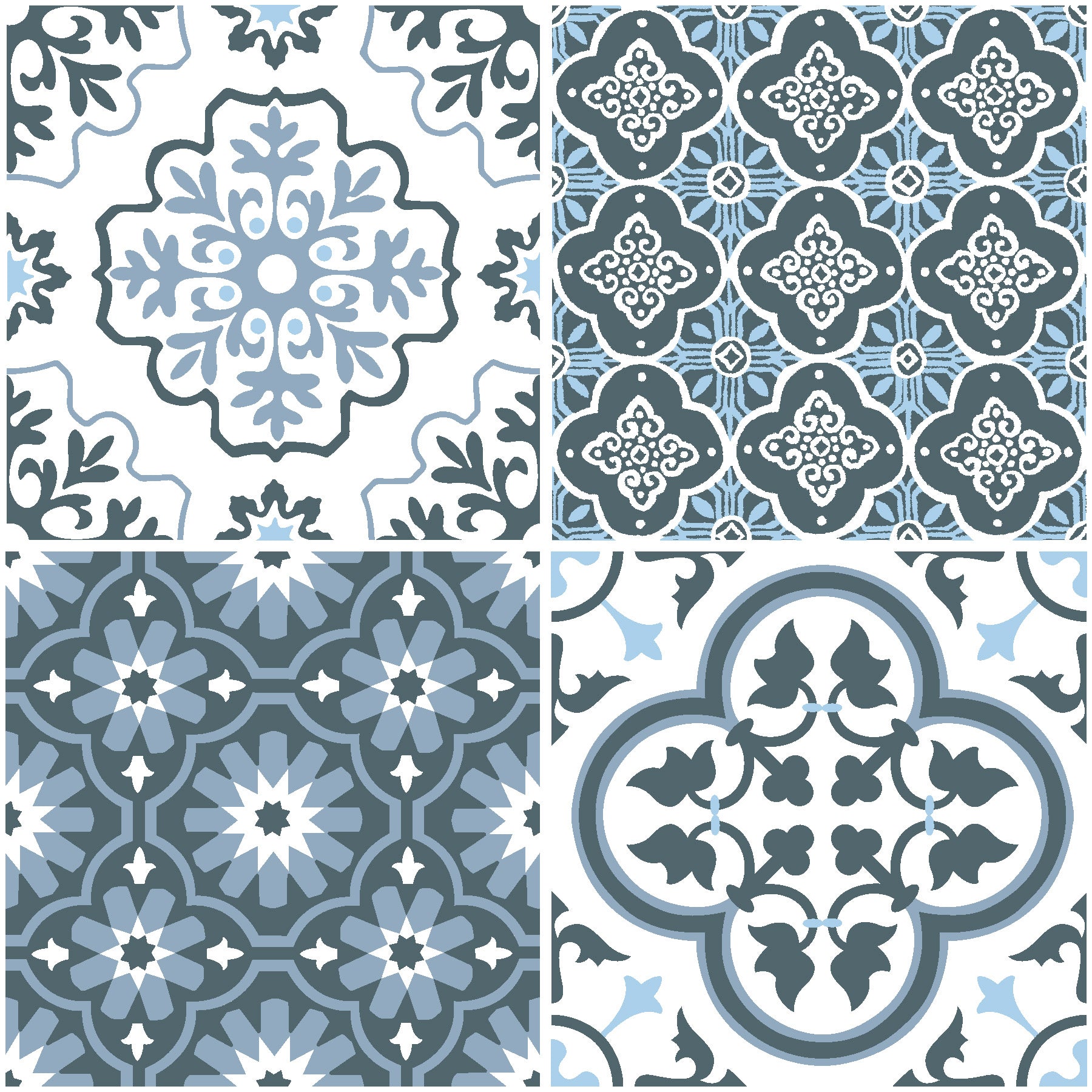 Myriad Floor Tiles by WallPops