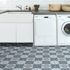 Myriad Floor Tiles in a room setting