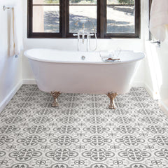 Remy Floor Tiles in a room setting