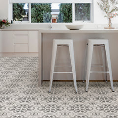 Remy Floor Tiles in a room setting