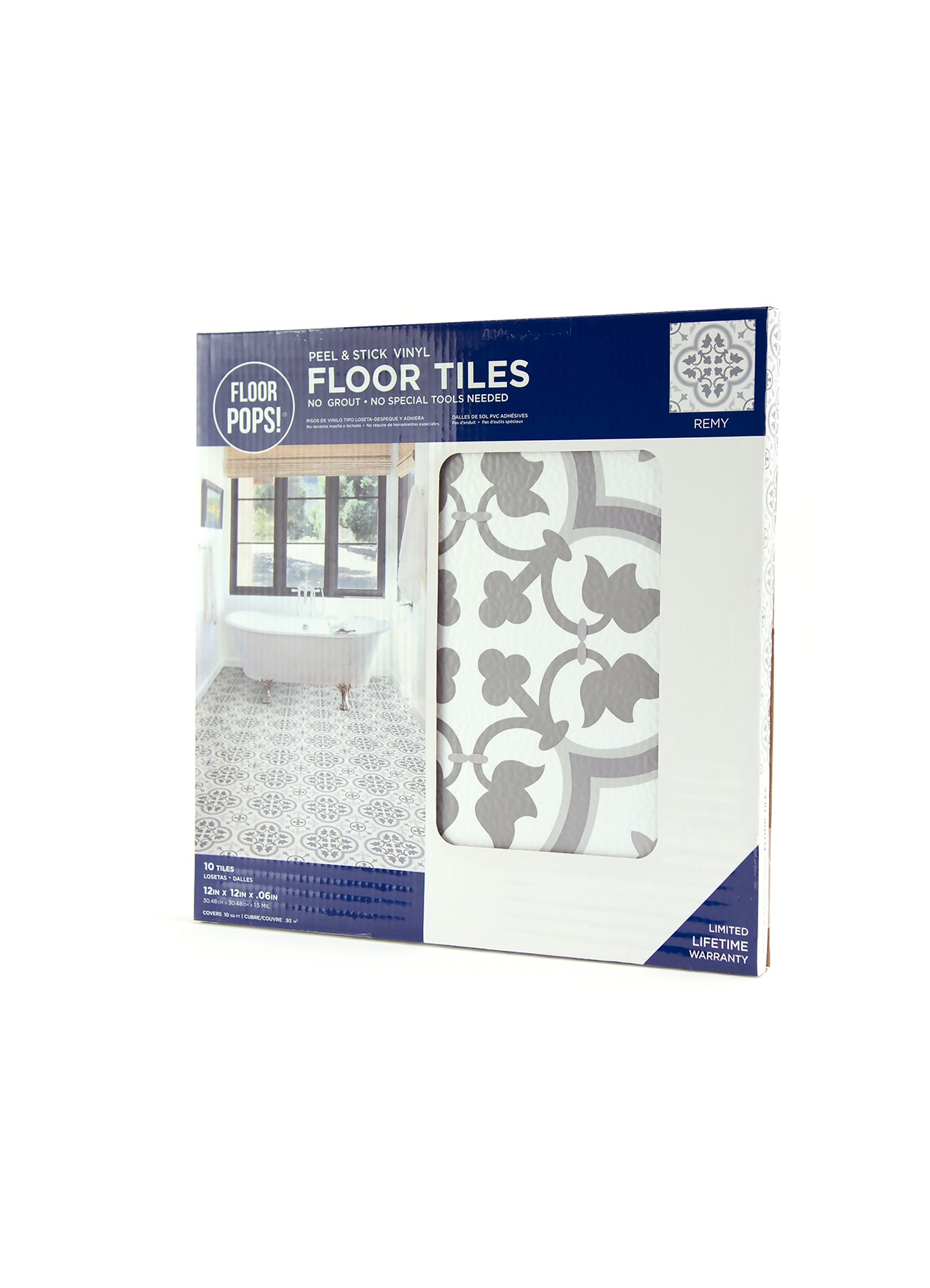 Remy Floor Tiles - packaging