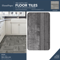 Vanleer Floor Tiles - packaging