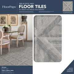 Townhouse Floor Tiles - packaging