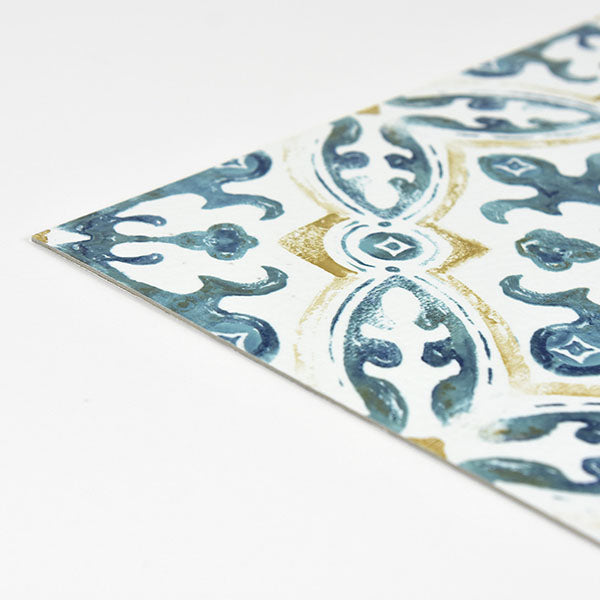 Tuscan Floor Tiles pattern close-up