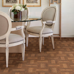 Parquet Floor Tiles in a room setting