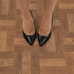 Parquet Floor Tiles in a room setting