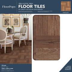 Parquet Floor Tiles - packaging