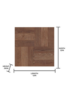 Parquet Floor Tiles - dimensions