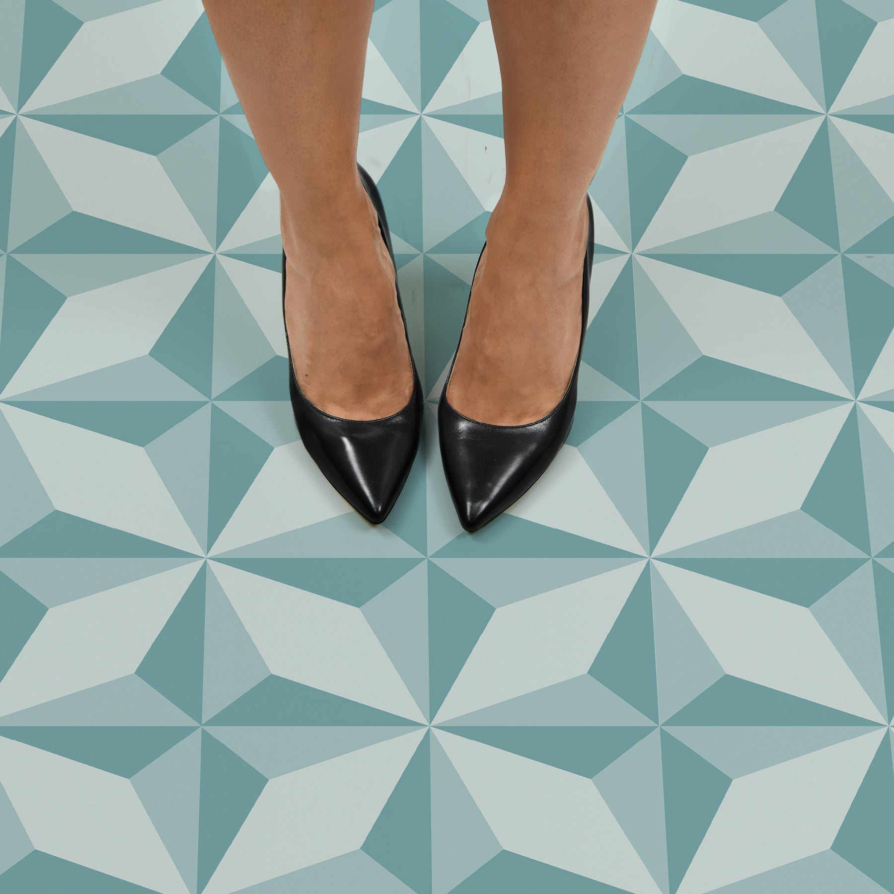 Topaz Floor Tiles in a room setting