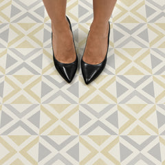 Isosceles Floor Tiles in a room setting