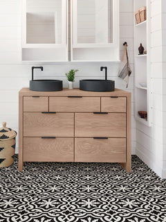 Parma Floor Tiles in a room setting