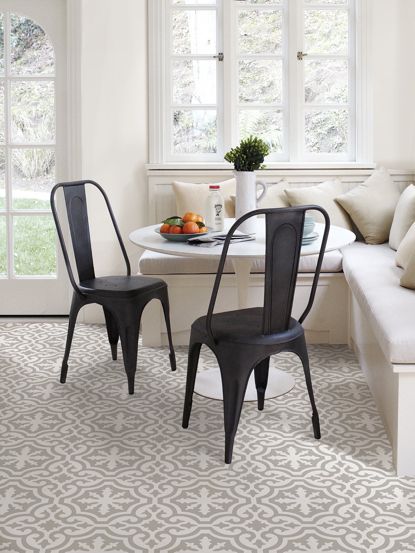 Emilia Floor Tiles in a room setting