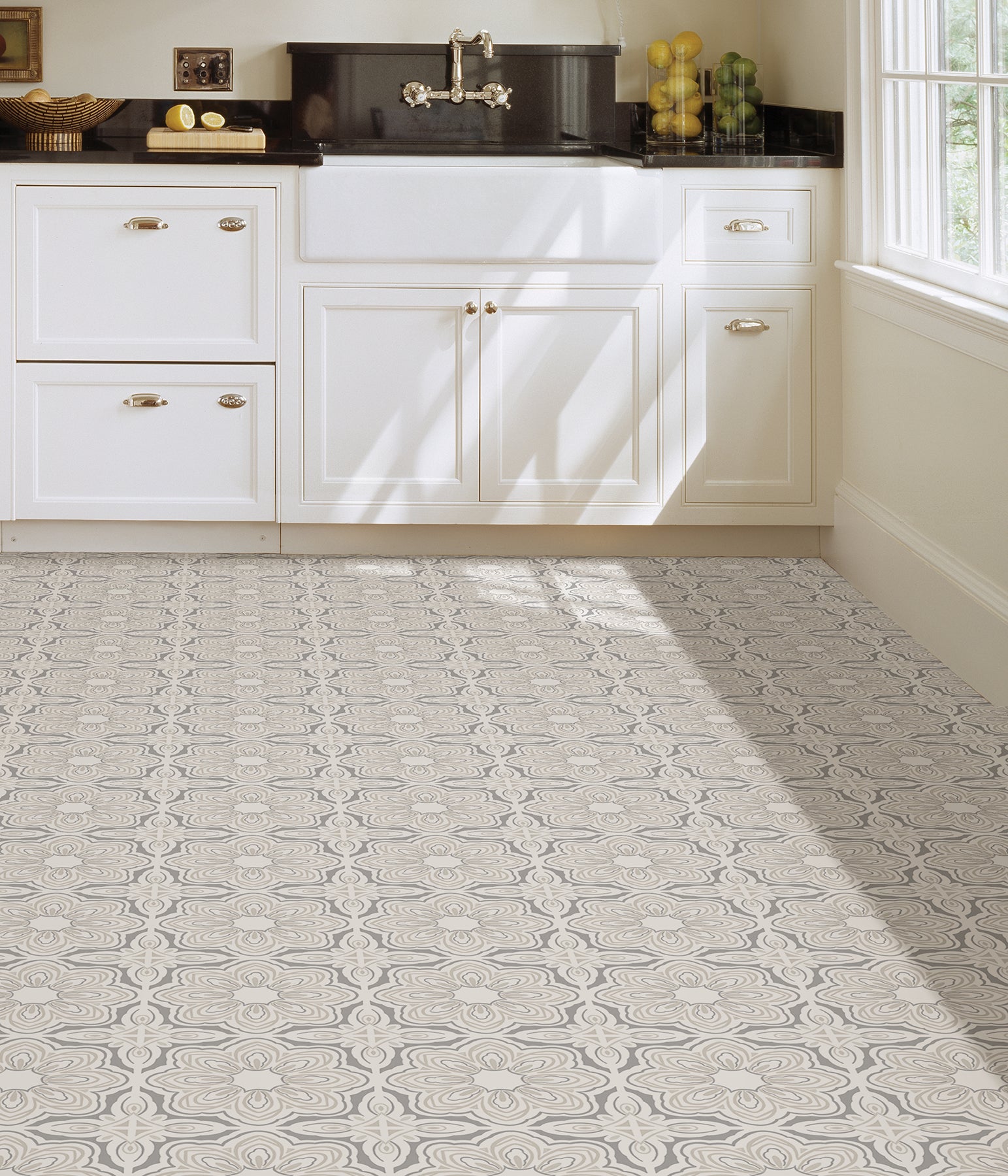 Marshall Floor Tiles in a room setting
