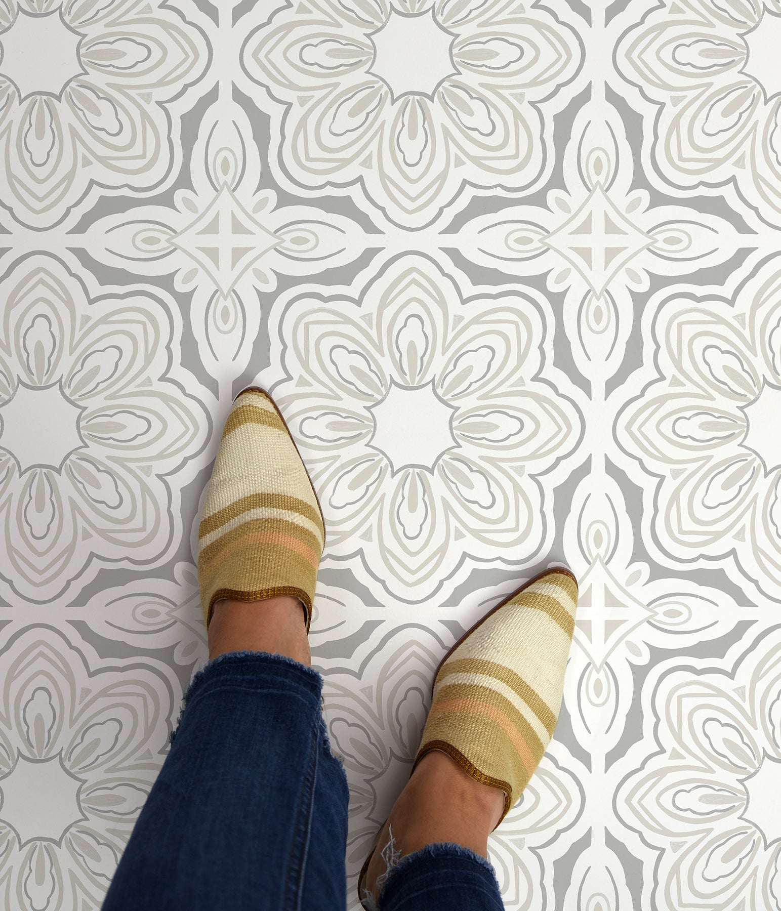 Marshall Floor Tiles in a room setting