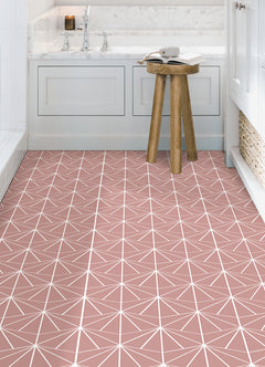Quartz Floor Tiles in a room setting
