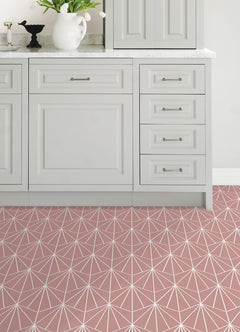 Quartz Floor Tiles in a room setting