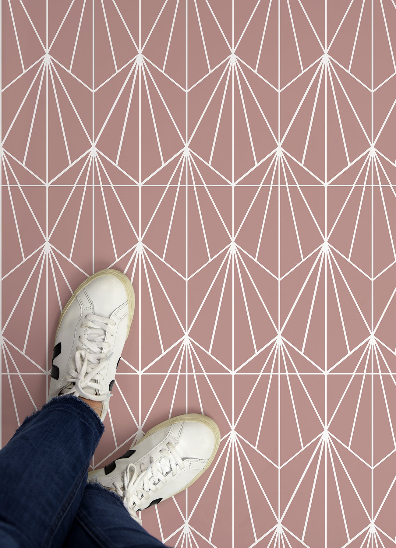 Quartz Floor Tiles in a room setting