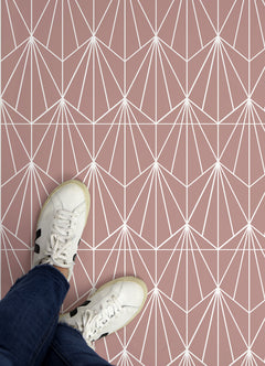 Quartz Floor Tiles in a room setting