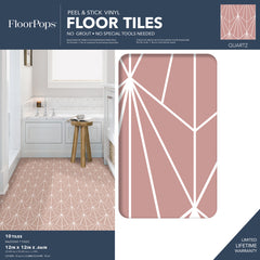 Quartz Floor Tiles - packaging