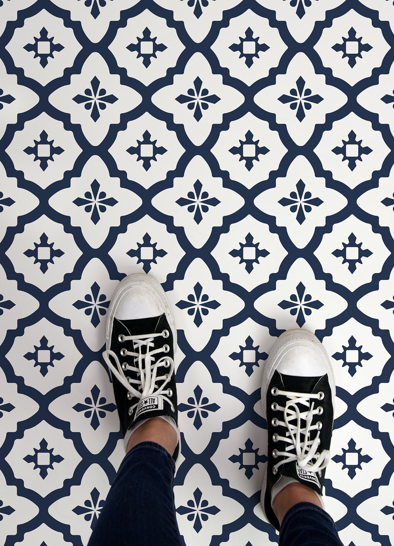 Atlas Floor Tiles in a room setting