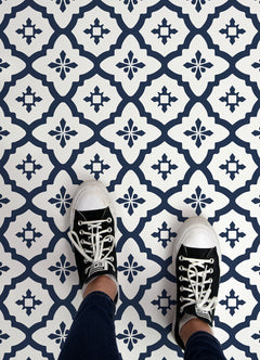 Atlas Floor Tiles in a room setting
