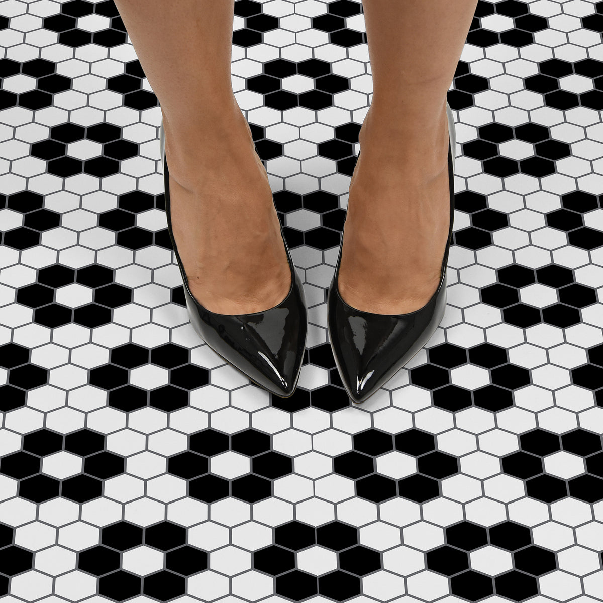 Biscotto Floor Tiles in a room setting