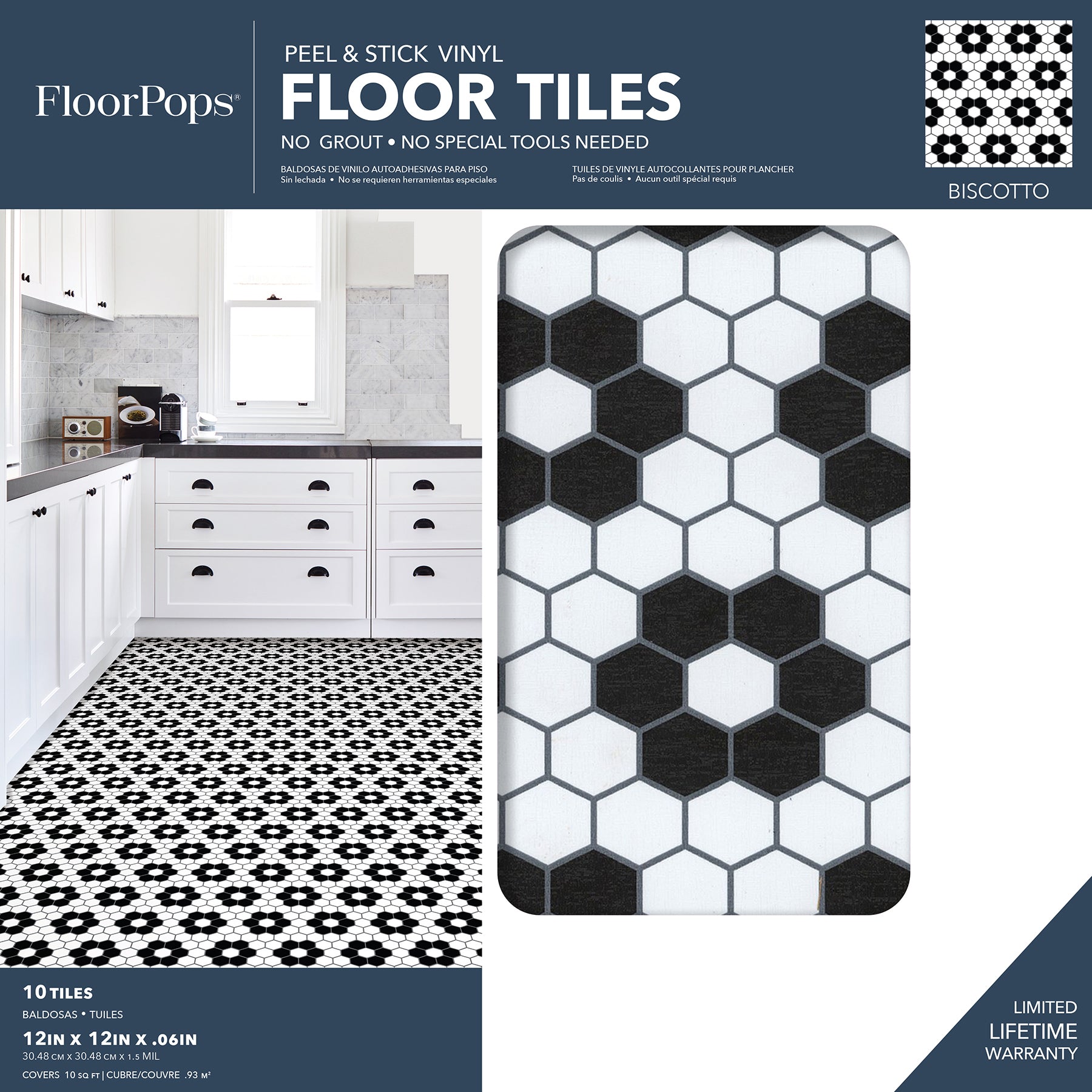 Biscotto Floor Tiles - packaging