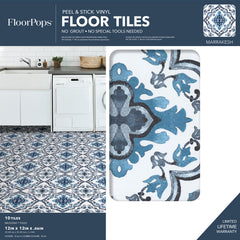 Marrakesh Floor Tiles - packaging