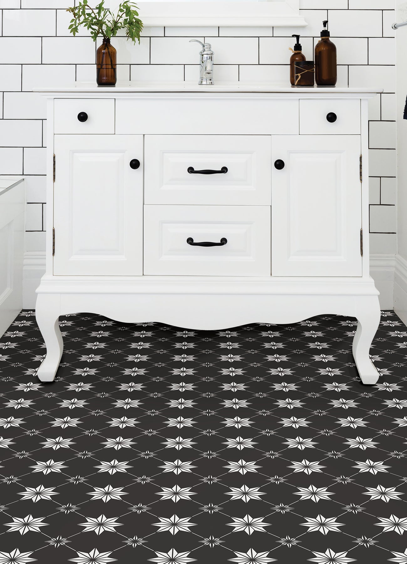 Rigel Floor Tiles in a room setting