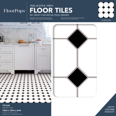 Hudson Floor Tiles - packaging