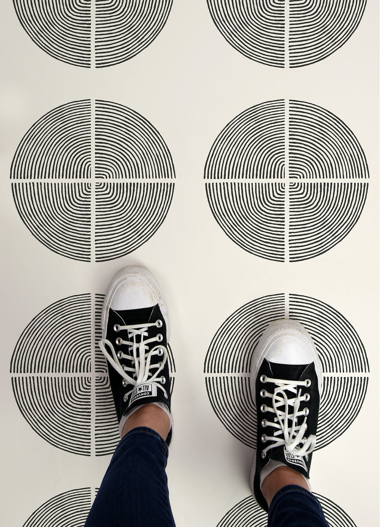 Luminary Floor Tiles in a room setting
