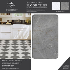 Marble Bonneville Floor Tiles - packaging