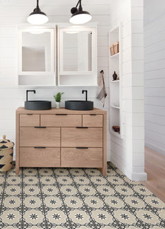 Daphne Floor Tiles in a room setting