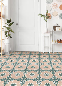 Daphne Floor Tiles in a room setting