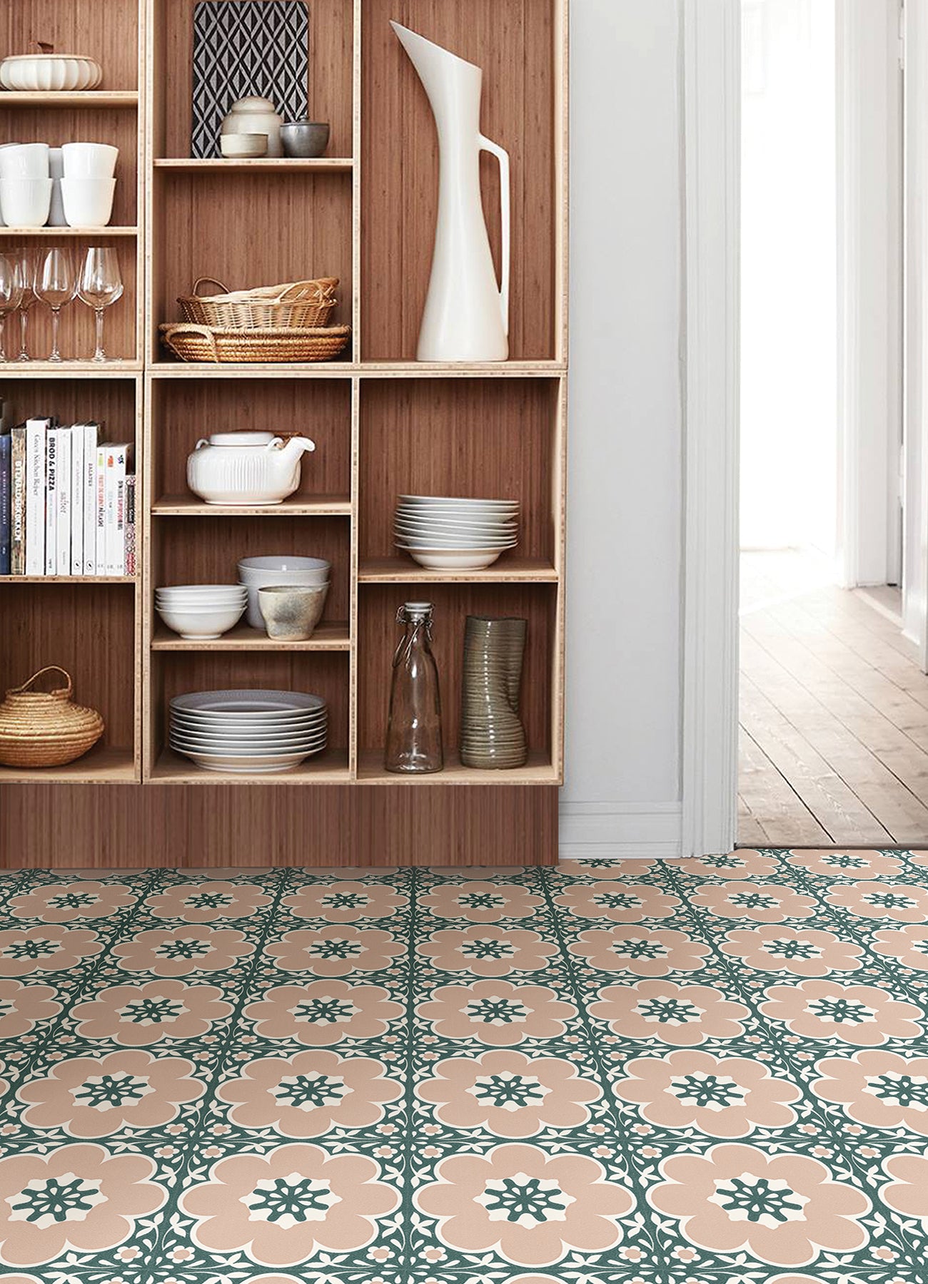 Daphne Floor Tiles in a room setting
