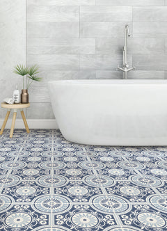 Ezra Floor Tiles in a room setting