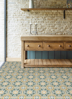 Ezra Floor Tiles in a room setting