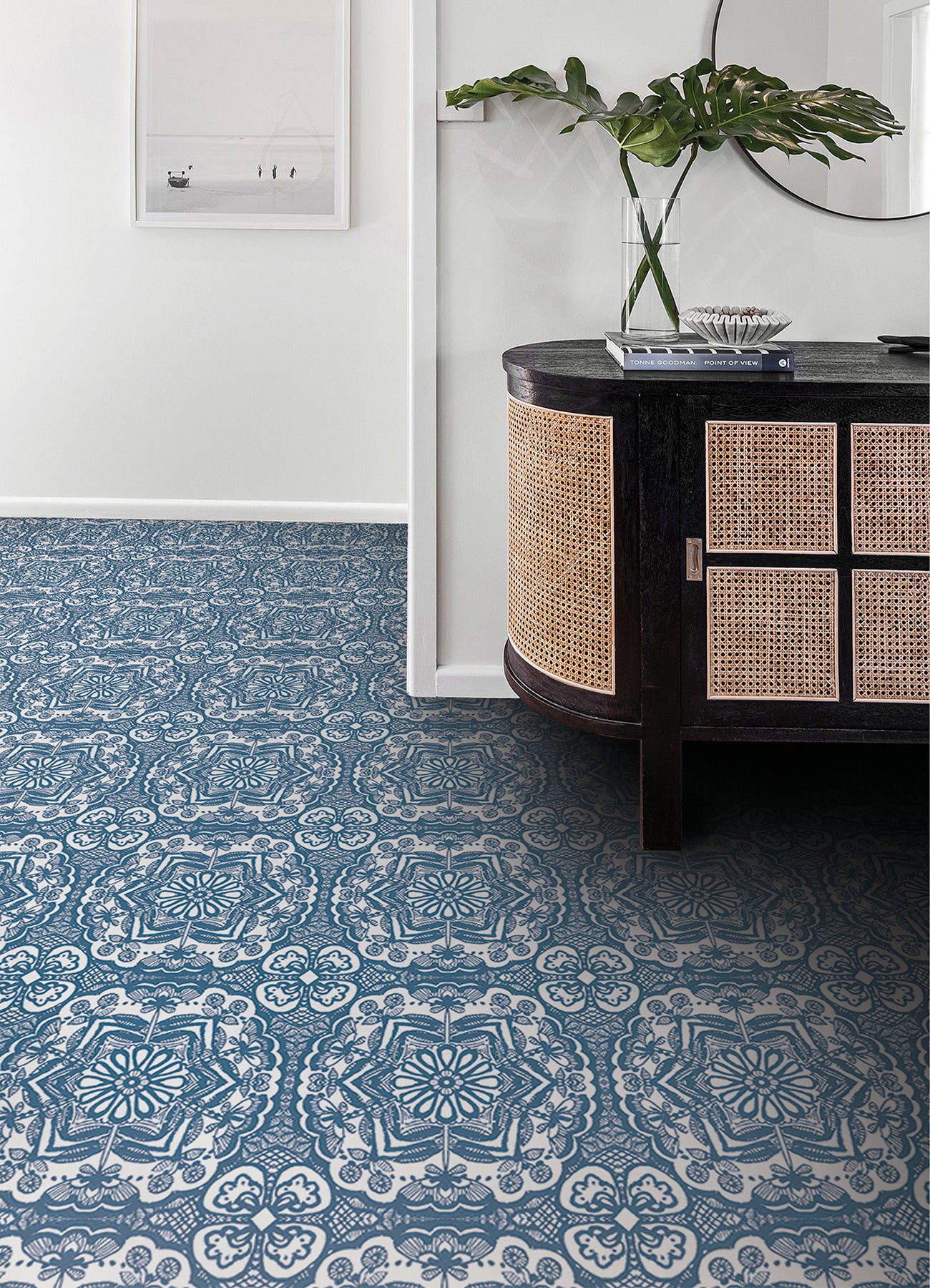 Erina Floor Tiles in a room setting